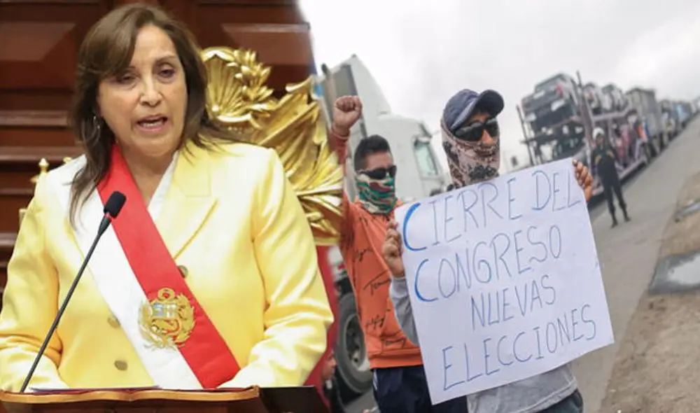 Protestas en Arequipa. Foto: referencial/GLR