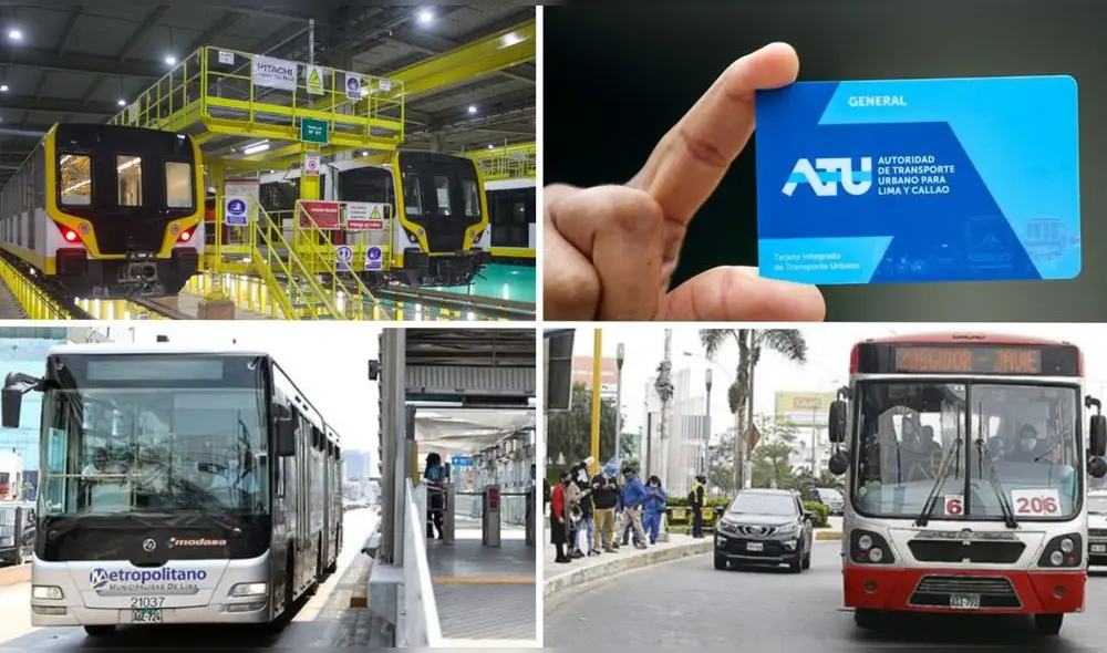 ATU aprueba nueva versión de tarjeta única para pagar pasaje en transporte masivo | Foto: composición LR / Andina / Difusión