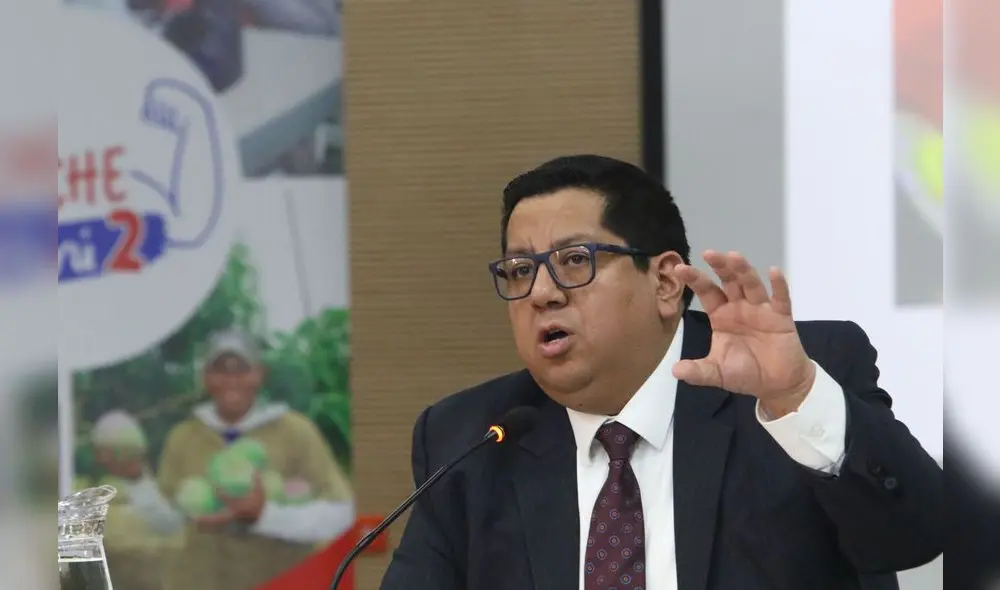 Alex Contreras también sostuvo que para julio se tendrá la mayor tasa de PBI del año. Foto: Andina