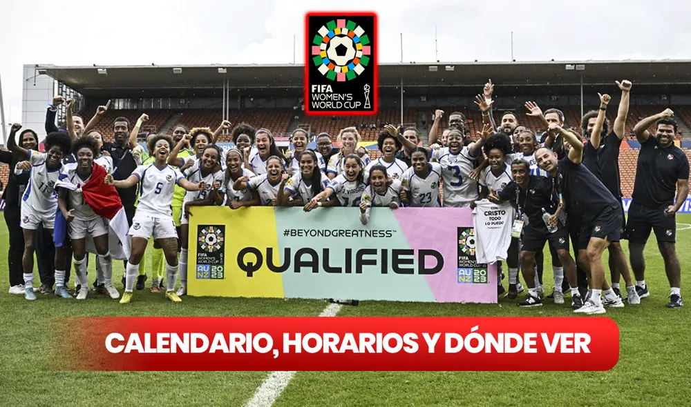 Anota el calendario, los horarios y  dónde ver los partidos de Panamá en el Mundial Femenino 2023. Foto: composición LR/Fepafut/FIFA
