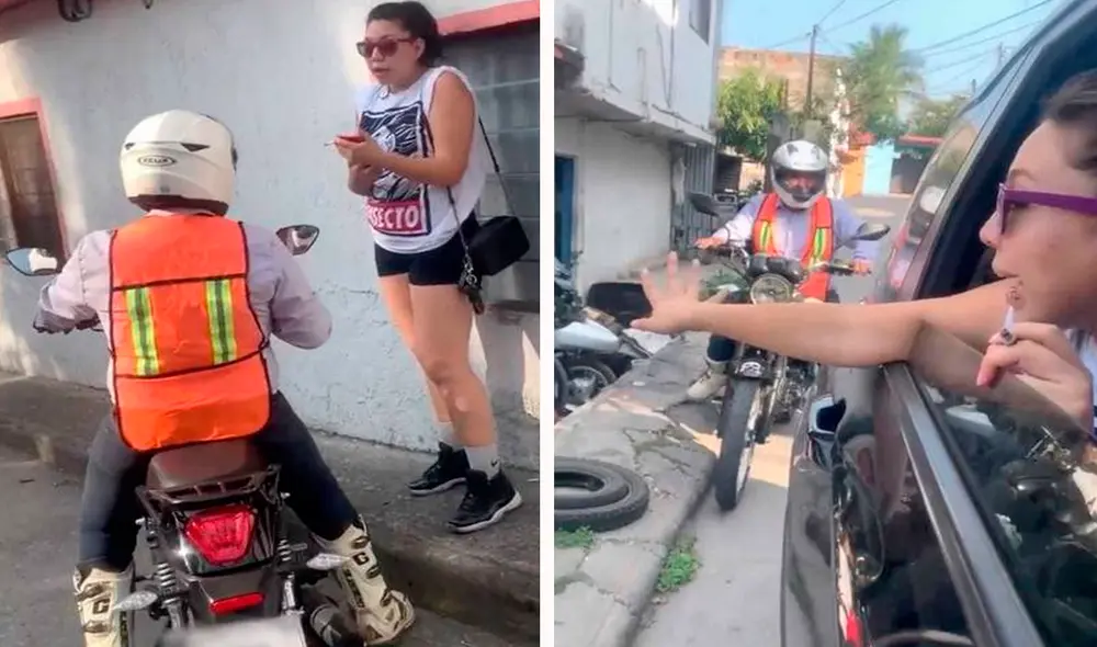 Video generó indignación en redes. Foto: composición LR/@El_gatito_informador/TikTok