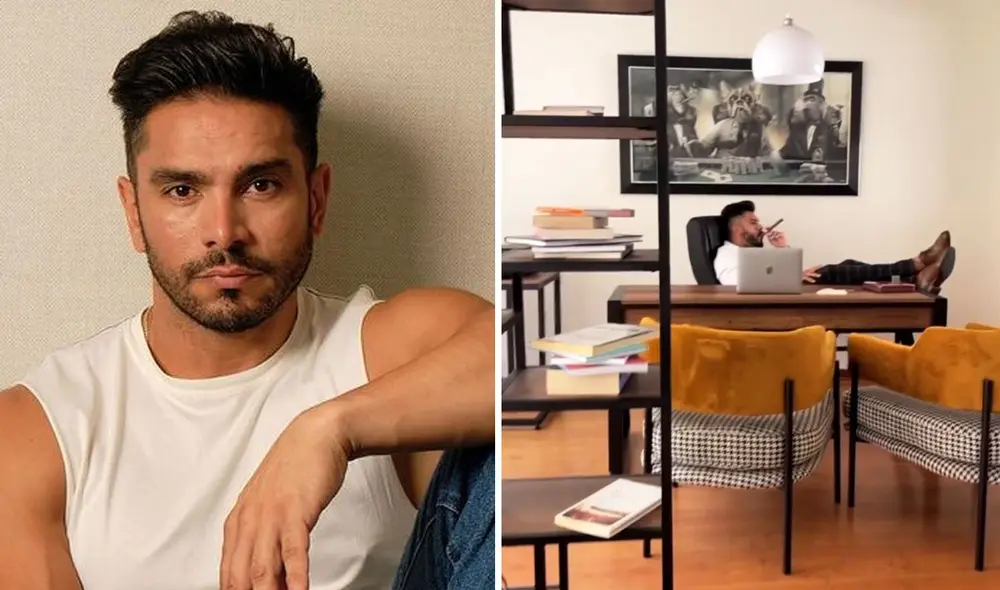 Rafael Cardozo decoró su departamento al estilo industrial. Foto: Rafael Cardozo Instagram