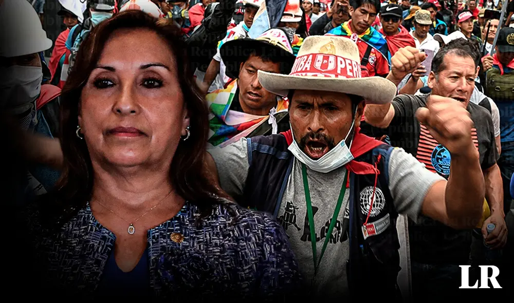 Nuevo anuncio de movilizaciones en el Perú. Foto: composición Alvaro Lozano/LR