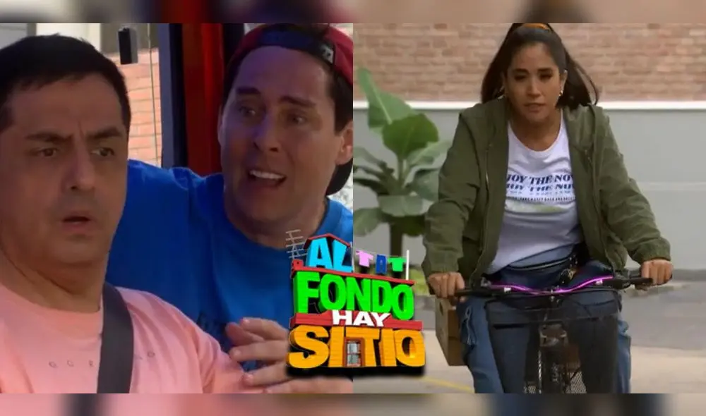 Patty sufre accidente por culpa de ‘Pepe’ y ‘Tito’ en 'Al fondo hay sitio'. Foto: GLR