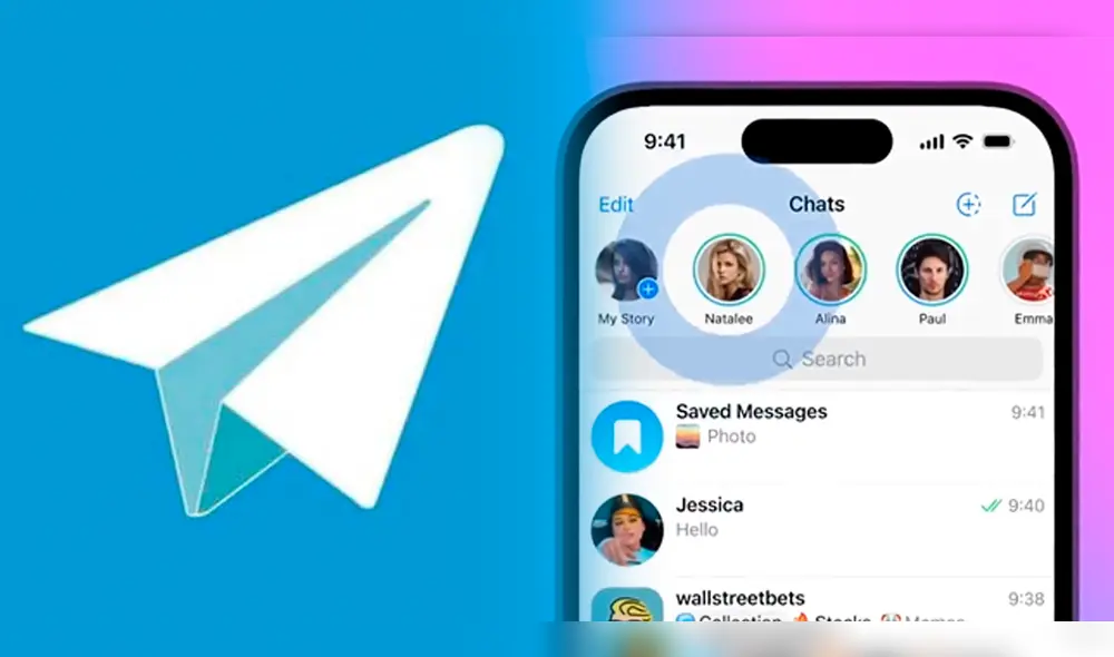 La nueva función de Telegram está disponible en iOS y Android. Foto: Telegram