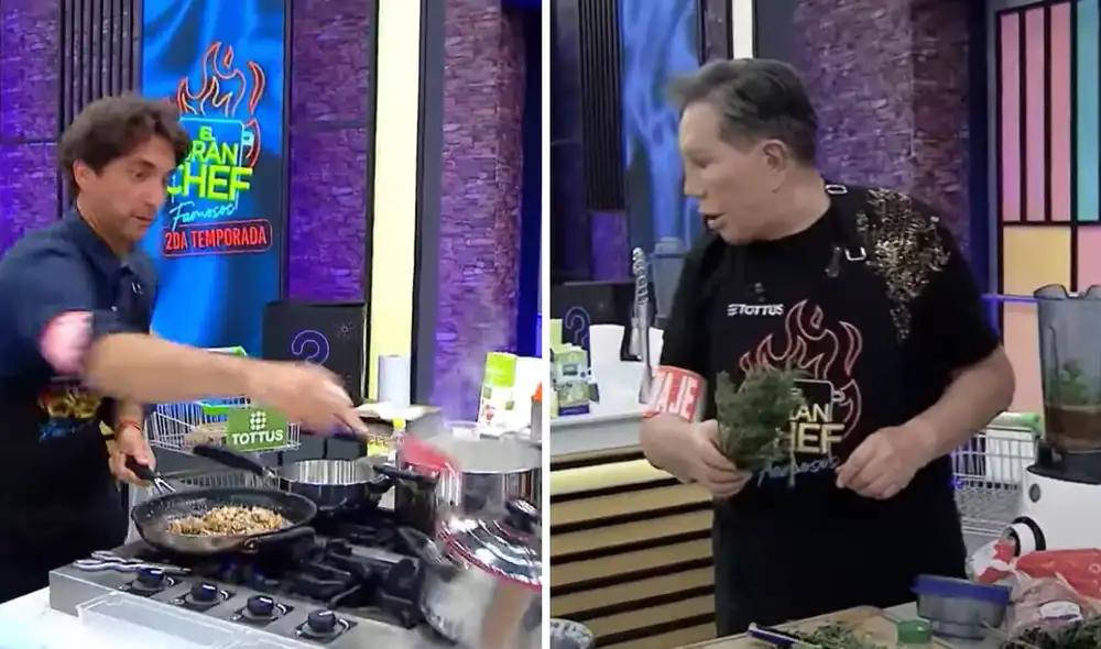 Antonio Pavón sufre terrible incidente en 'El gran chef: famosos'. Foto: composición LR/ Capturas de Latina Antonio Pavón sufre terrible incidente en 'El gran chef: famosos'. Foto: composición LR/ Capturas de Latina