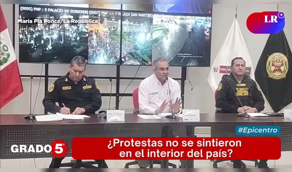 David Gómez Fernandini se refirió a la 'Marcha del 19J'. Foto: LR+/Grado 5 - Video: LR+/Grado 5 David Gómez Fernandini se refirió a la 'Marcha del 19J'. Foto: LR+/Grado 5 - Video: LR+/Grado 5