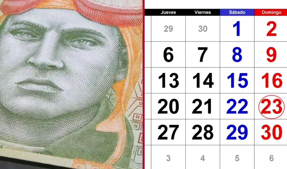 José Quiñones fue la imagen durante varios años en el billete de S/10. Foto: composición LR/calendarpedia