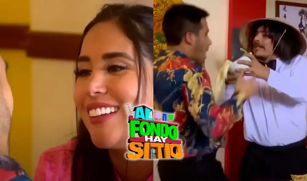 Joel fue presa de los celos y arruinó el momento romántico entre Patty y Franklin. Foto: composición LR/América TV Joel fue presa de los celos y arruinó el momento romántico entre Patty y Franklin. Foto: composición LR/América TV