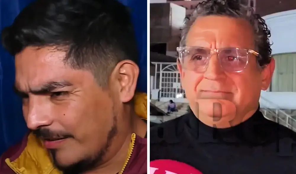 Erick Elera descartó que Sergio Galliani haya minimizado el trabajo de la modelo Melissa Paredes luego de ver sus declaraciones. Foto: composición LR/América TV/La República - Video: América TV