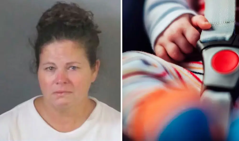 Rhonda Jewell, niñera de la menor, es acusada de homicidio involuntario agravado. Foto: composición LR/CNN/The Mirror