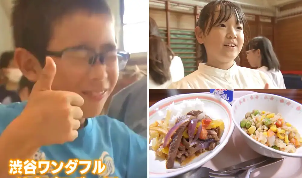Niños japoneses se deleitaron con la comida típica del Perú. Foto: composición LR/Marca Perú/Facebook