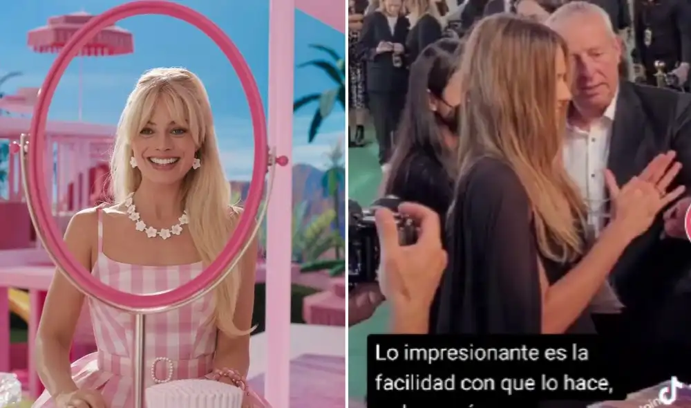 Margot Robbie ha ganado gran popularidad por la película Barbie de Greta Gerwig. Foto: Composición LR/Barbie/Instagram/Wapa/TikTok