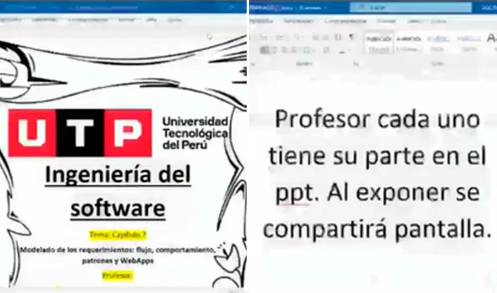 El profesor señaló que antes explicó cómo se tenía que presentar el documento académico. Foto: composición LR / capturas de TikTok / @Nachocam899 El profesor señaló que antes explicó cómo se tenía que presentar el documento académico. Foto: composición LR / capturas de TikTok / @Nachocam899