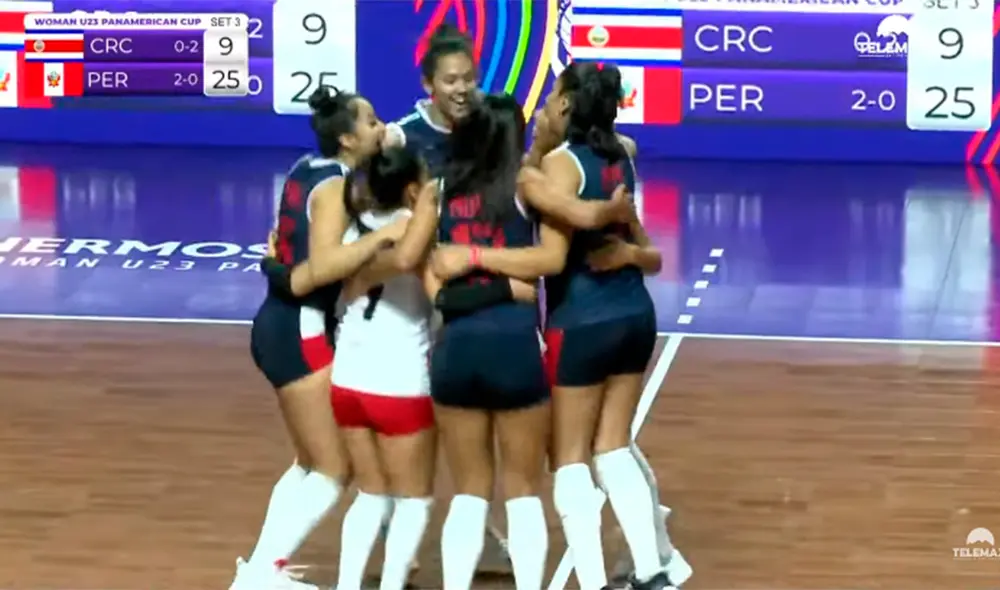 Perú fue superior en los 3 sets. Foto: Telemax Digital
