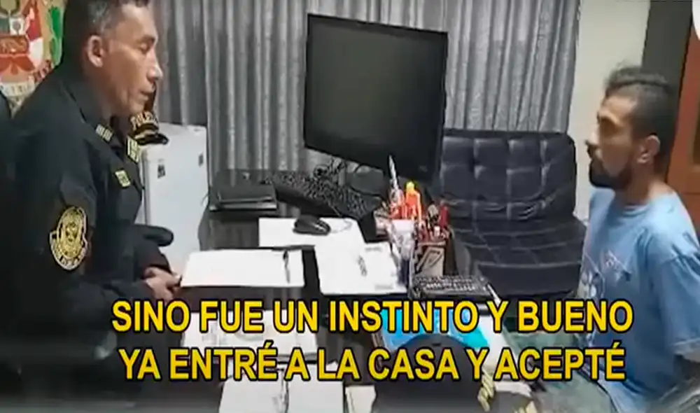 Según la PNP, el sujeto tiene un amplio prontuario delictivo. Foto: Panamarericana| Video: Panamericana