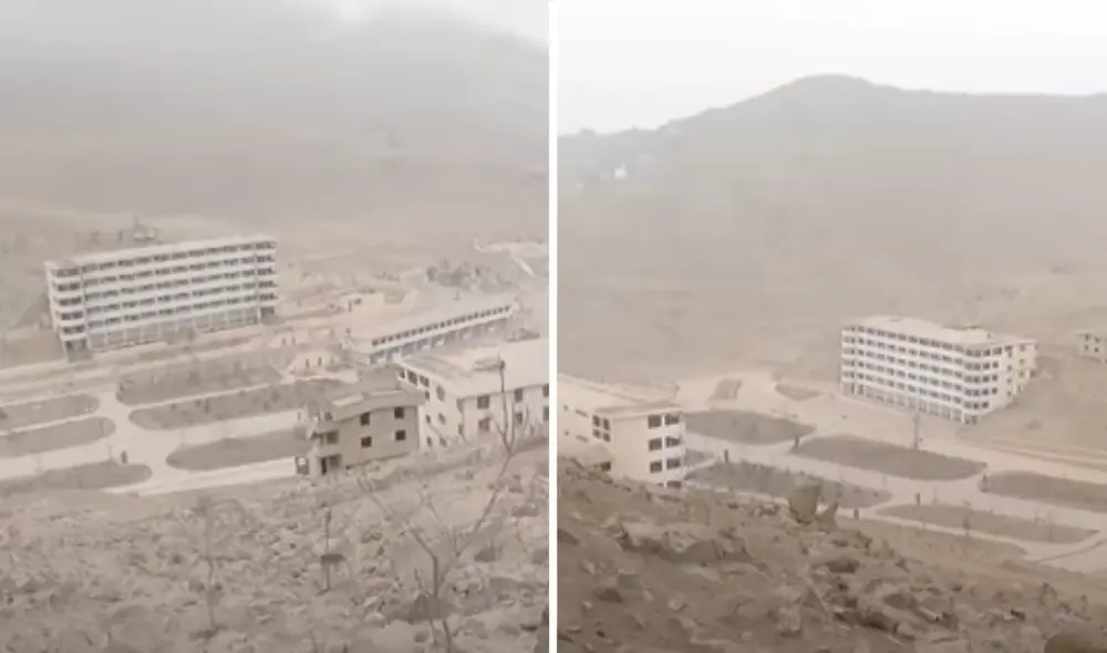 La universidad abandonada estaría en proceso para convertirse en un proyecto de viviendas. Foto: composición LR/capturas de YouTube/MarkoTk La universidad abandonada estaría en proceso para convertirse en un proyecto de viviendas. Foto: composición LR/capturas de YouTube/MarkoTk