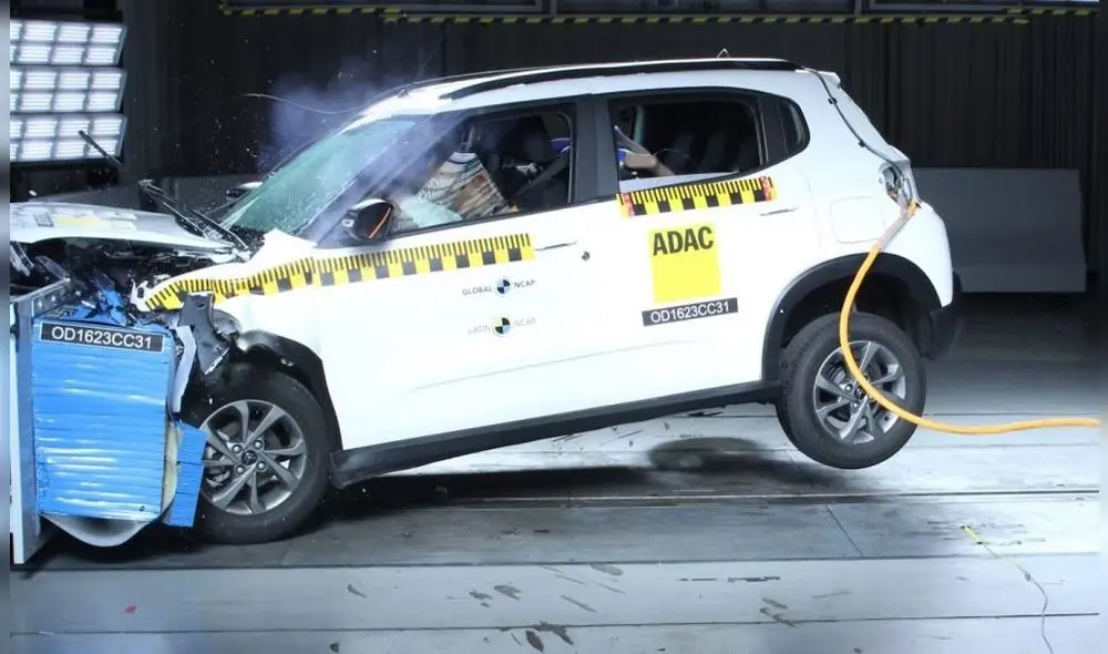 El Citroen C3 se comercializa en Perú a un precio módico. Foto: Latin NCAP