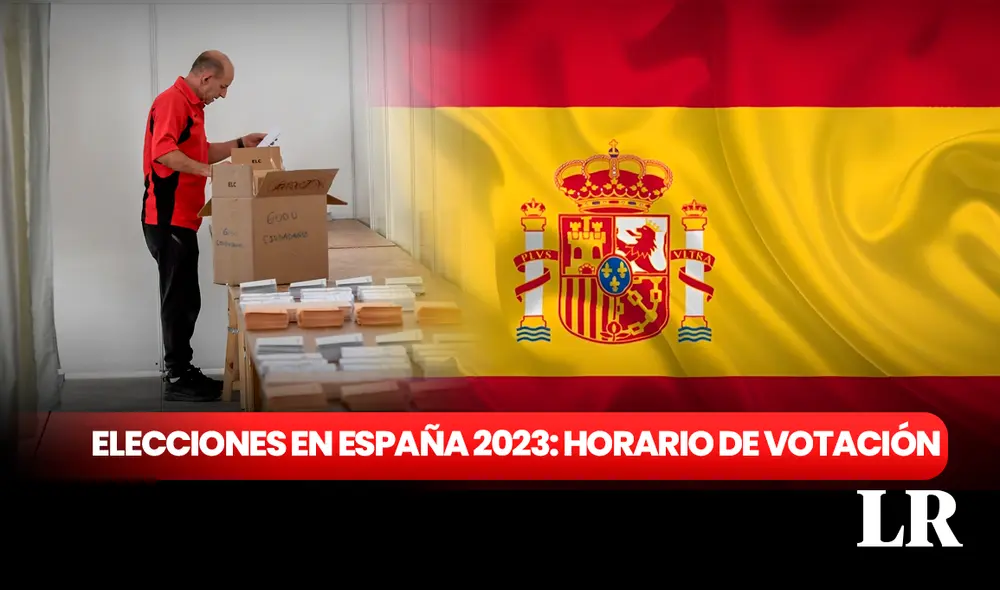 Horario de votación para las elecciones en España. Foto: composición de Fabrizio Oviedo / La República Horario de votación para las elecciones en España. Foto: composición de Fabrizio Oviedo / La República