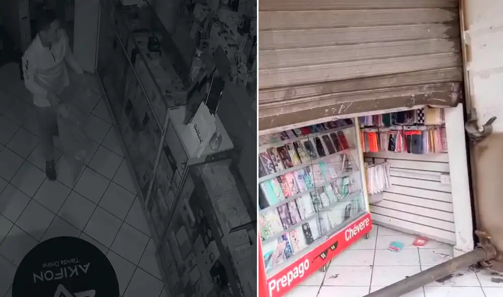 Cercado de Lima. Cámaras grabaron a los delincuentes. Foto: composición LR/La República Cercado de Lima. Cámaras grabaron a los delincuentes. Foto: composición LR/La República