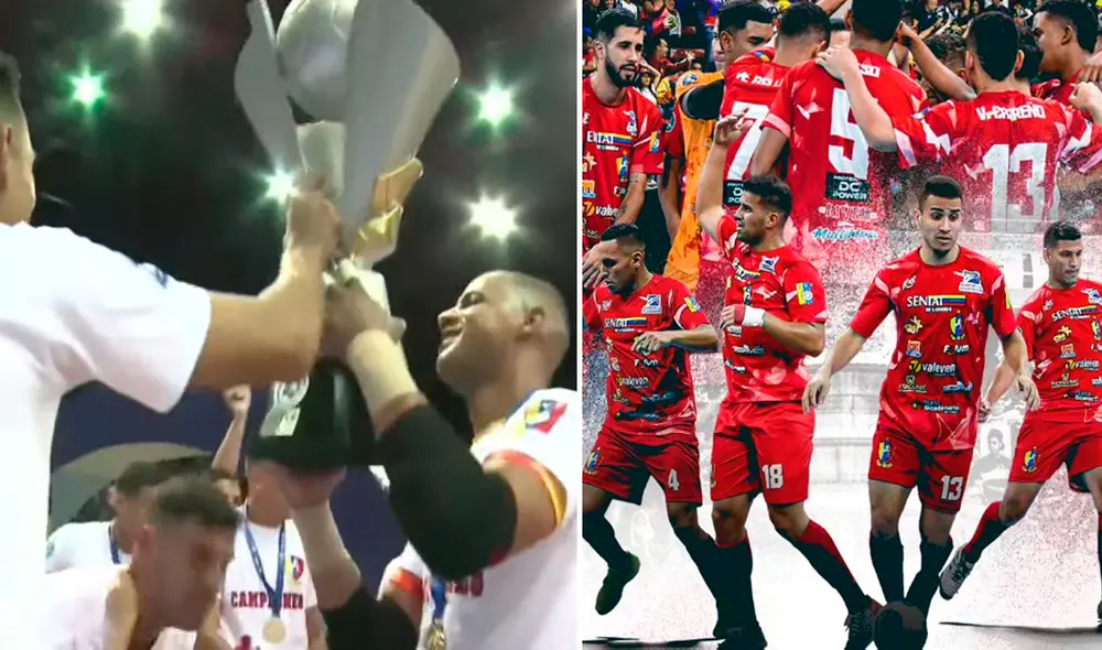 Centauros se impuso a Monagas por un global de 13-5. Foto: composición LR / Meridiano TV / Liga FutVe Futsal