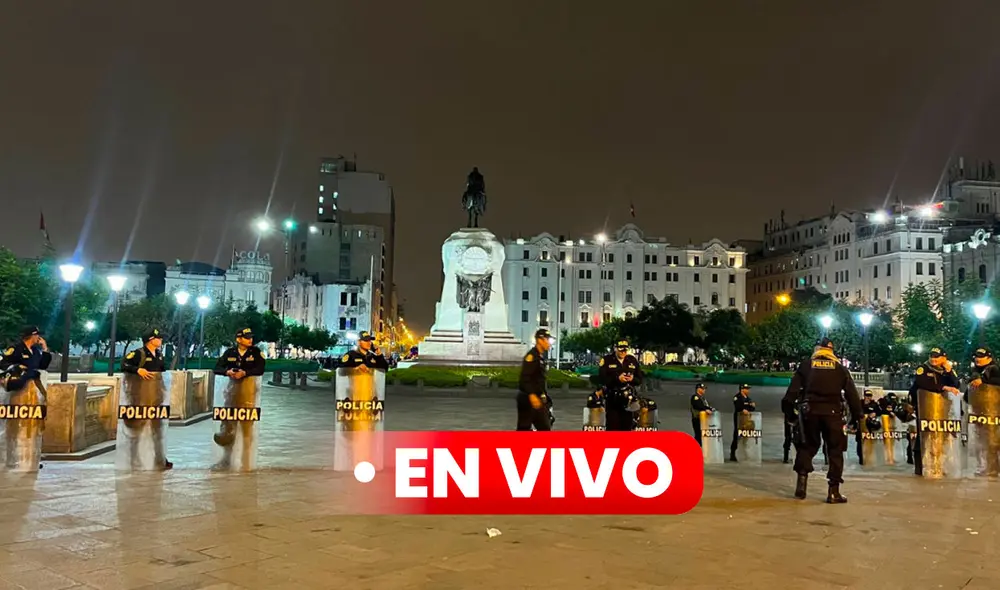 La cantidad de manifestantes se redujo tras los enfrentamientos con la PNP. Foto: Royce Rodríguez/La República
