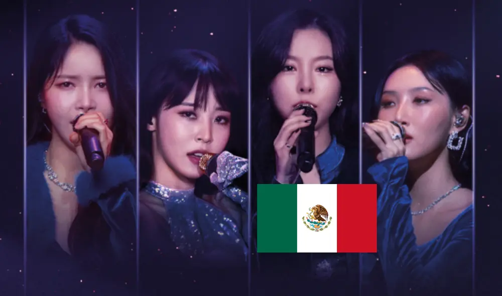 Concierto de MAMAMOO, famoso cuarteto de k-pop, estará disponible por tiempo limitado en cines de México. Foto: composición LR/Naver Concierto de MAMAMOO, famoso cuarteto de k-pop, estará disponible por tiempo limitado en cines de México. Foto: composición LR/Naver