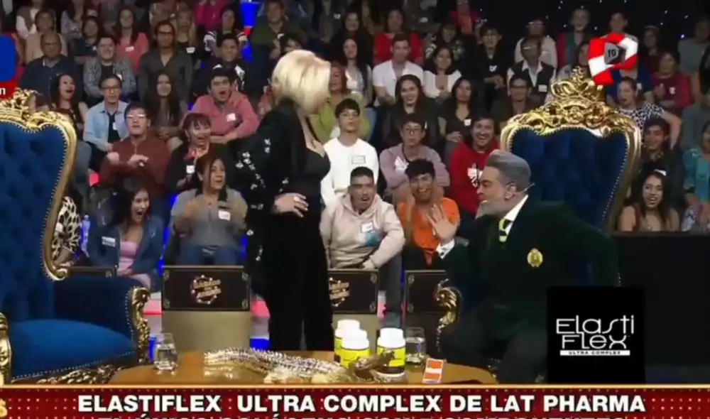 Andrés Hurtado se queda sin palabras. Foto: Captura Porque hoy es sábado con Andrés