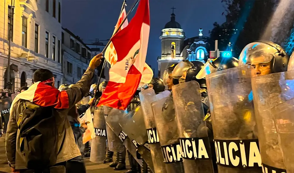 Las representantes de la delegación de Puno no habían ocasionado disturbios. Foto: Omar Coca/La República