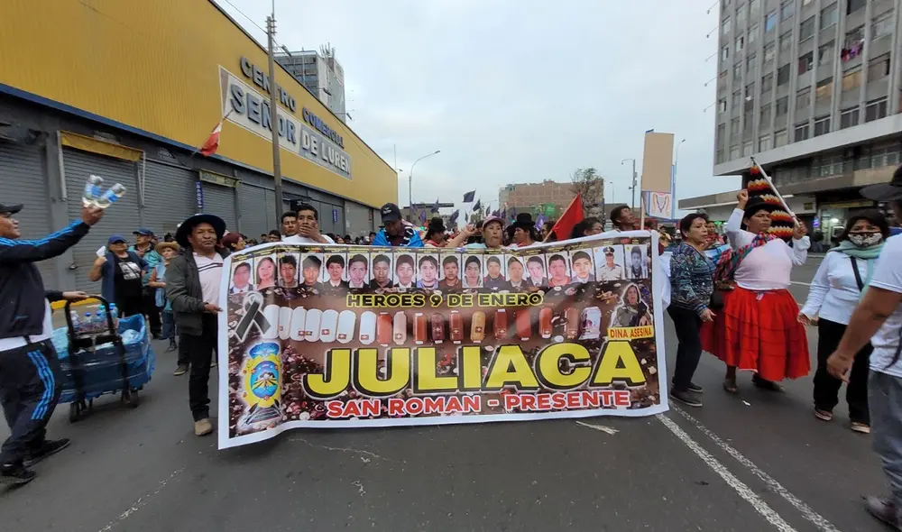 Familiares de los caídos en las protestas de enero también partirán a Lima. Exigen que expedientes retornen a Puno. Foto: La República