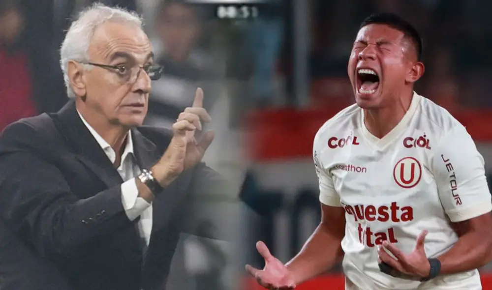 Edison Flores ha jugado 5 partidos con Universitario, pero ninguno de titular. Foto: composición GLR