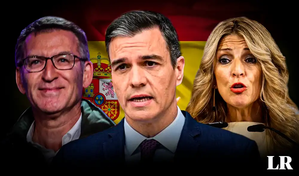 En estas elecciones de España 2023, las mesas de votación cierran a las 20.00 horas. Foto: Composición de Gerson Cardoso/ La República/ Reuters/ Europa Press/ Borja P. B.