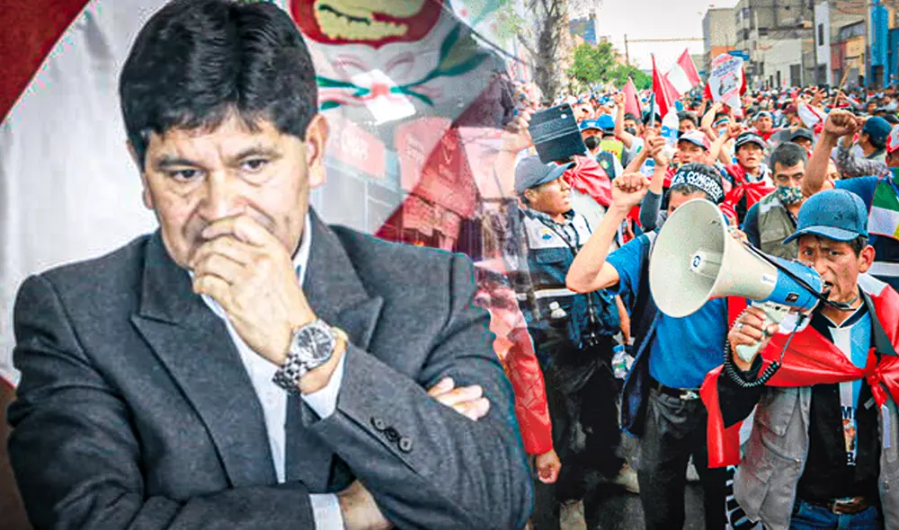 Exigen a gobernador regional de Arequipa tomar una postura frente a Boluarte. Foto: Gerson Cardoso/LR Exigen a gobernador regional de Arequipa tomar una postura frente a Boluarte. Foto: Gerson Cardoso/LR