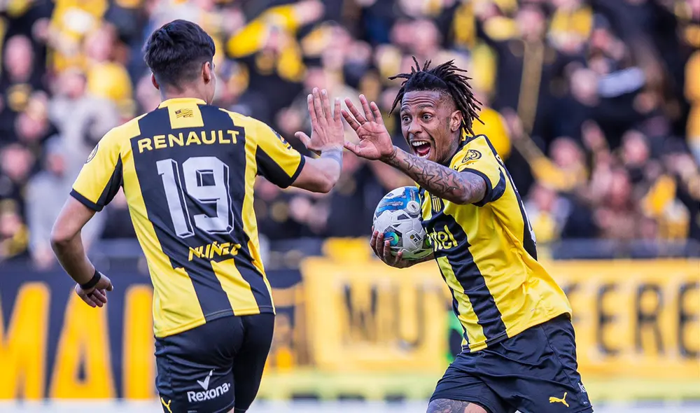 Peñarol se quedó con la victoria tras un gol en los minutos finales. Foto: Peñarol