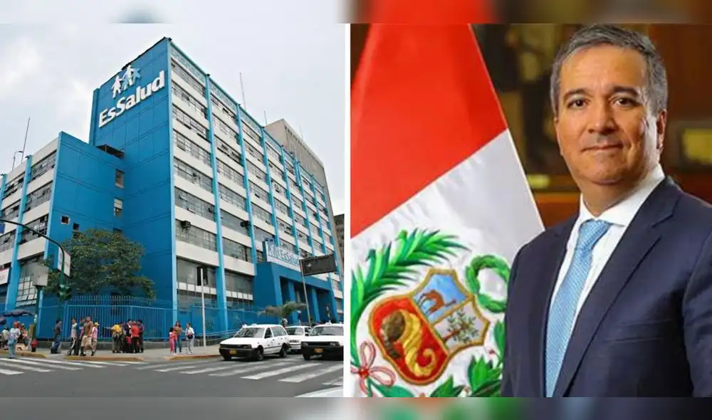 El ministro de Producción se pronunció sobre EsSalud. Foto: composición LR/EsSalud/Gobierno del Perú