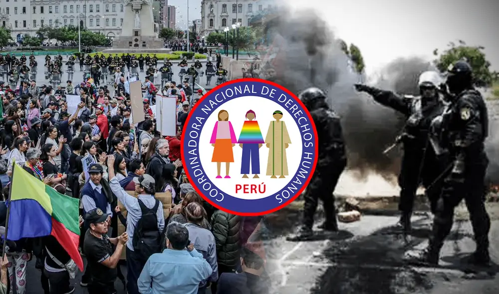 CNDDHH se pronuncia sobre Marcha Nacional. Foto: composición LR / Jazmin Ceras CNDDHH se pronuncia sobre Marcha Nacional. Foto: composición LR / Jazmin Ceras