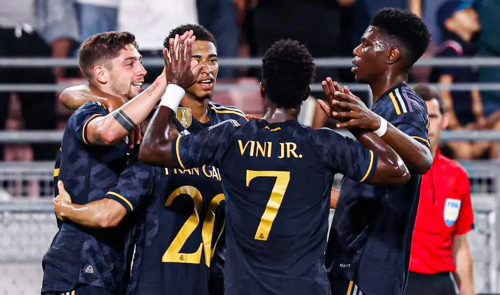 Los dirigidos por Ancelotti lograron darle vuelta al AC Milan. Foto: Real Madrid