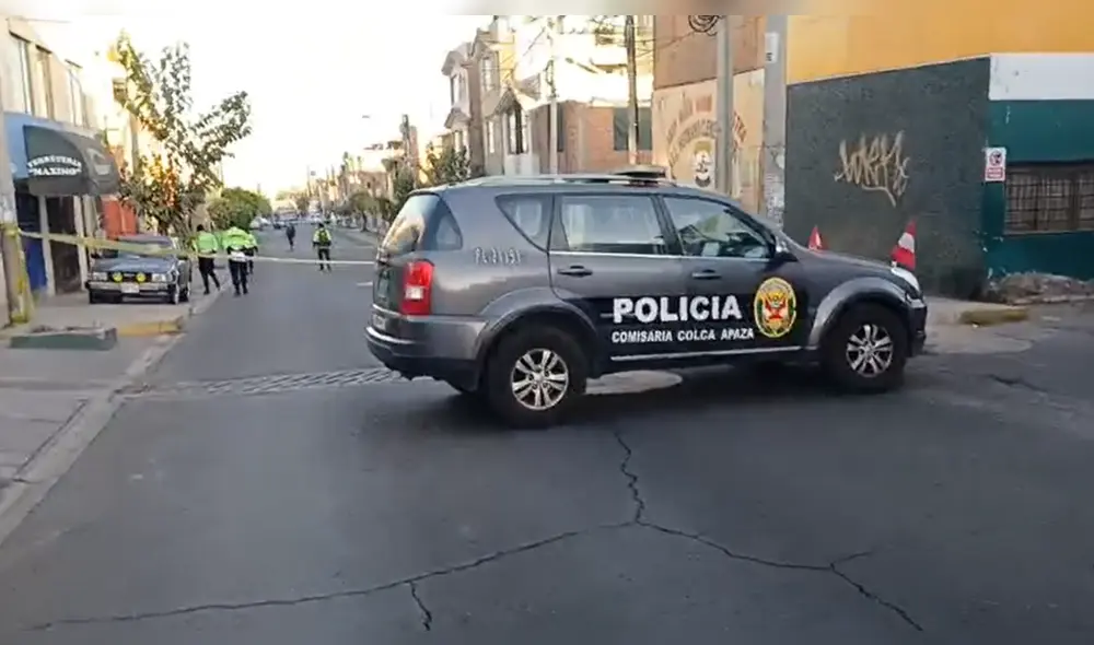 Intervención policial en Arequipa termina en desgracia. Foto: captura de Radio Yaraví