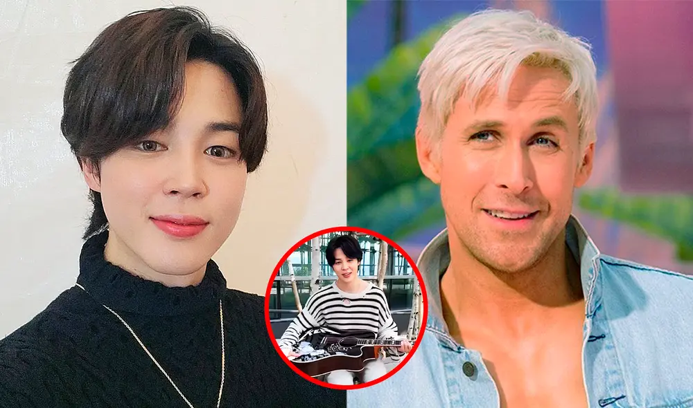Jimin de BTS y Ryan Gosling protagonizaron una curiosa interacción en redes tras el estreno de 'Barbie' a nivel mundial. Foto: composición LR/BIGHIT/Warner Bros