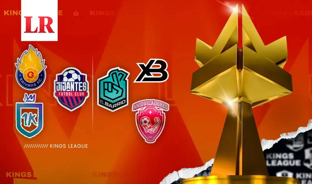 Conoce qué equipos pasarán a la Final Four de la Kings League 2 Split. Foto: composición de Álvaro Lozano / La República