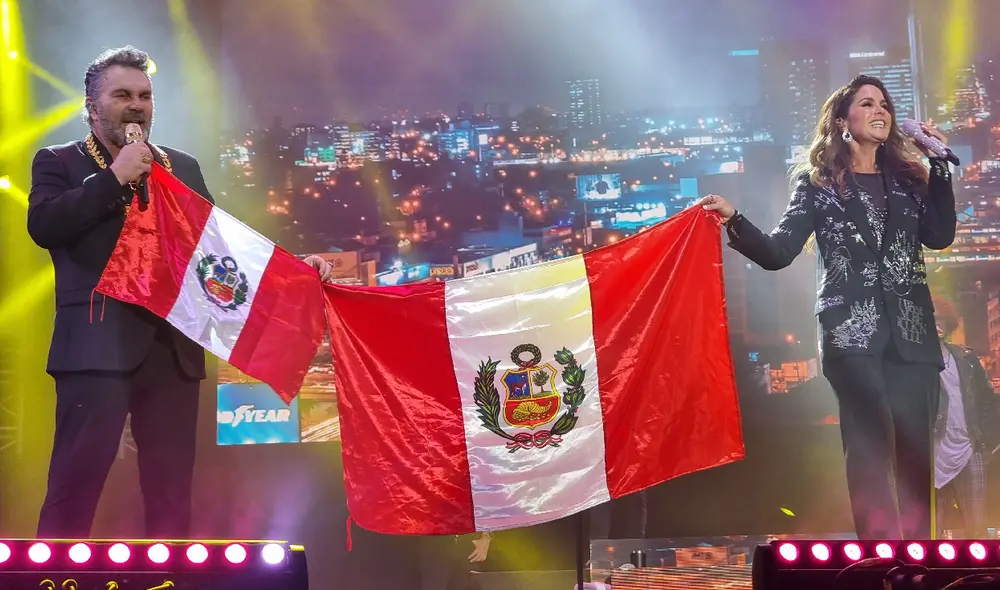 Lucero y Mijares deslumbraron con el show que presentaron para el público peruano en el Arena 1. Foto: María Pía Ponce/La República Lucero y Mijares deslumbraron con el show que presentaron para el público peruano en el Arena 1. Foto: María Pía Ponce/La República