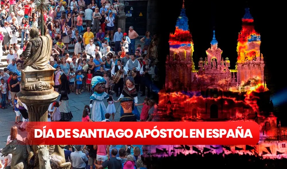 El Día de Santiago Apóstol es una celebración de gran importancia en España, donde se rinde homenaje a uno de los apóstoles más destacados del cristianismo. Foto: composición LR/Santiago de Compostela Turismo