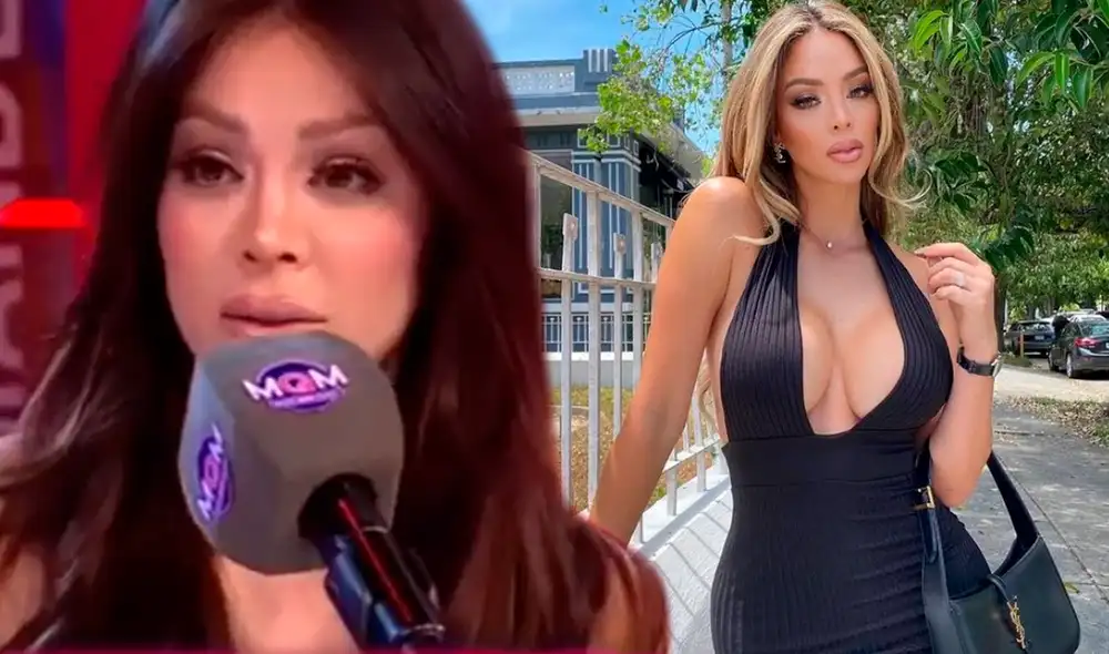 Sheyla Rojas fue coronada en un concurso de belleza en Chiclayo. Foto: composición LR/América TV/Instagram/Sheyla Rojas Sheyla Rojas fue coronada en un concurso de belleza en Chiclayo. Foto: composición LR/América TV/Instagram/Sheyla Rojas