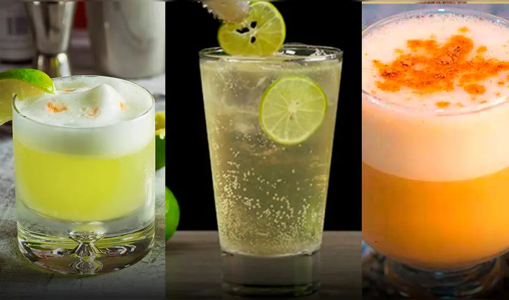 Las mejores bebidas a base de pisco para preparar en Fiestas Patrias. Foto: composición LR/recetas+