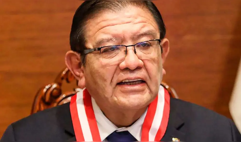 Jorge Luis Salas Arenas, presidente del TC. Foto: Andina Jorge Luis Salas Arenas, presidente del TC. Foto: Andina