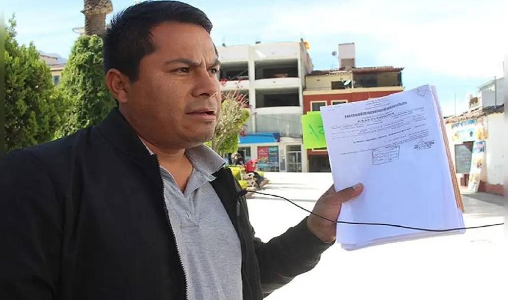 Lo niega. El prefecto sostiene que apareció con Reinfo sin saber, por lo cual asegura nunca trabajó en el terreno sobre el cuál estaba inscrito. Foto: La República