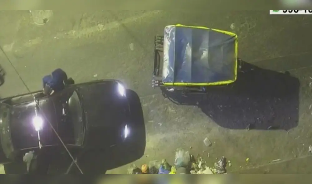 Los delitos quedaron registrados en las cámaras de seguridad. Foto: captura de video/Ámerica Noticias