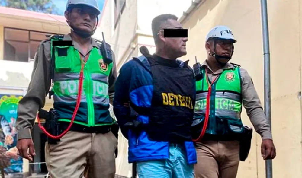 Los sujetos son investigados por la Fiscalía. Foto: PNP Los sujetos son investigados por la Fiscalía. Foto: PNP