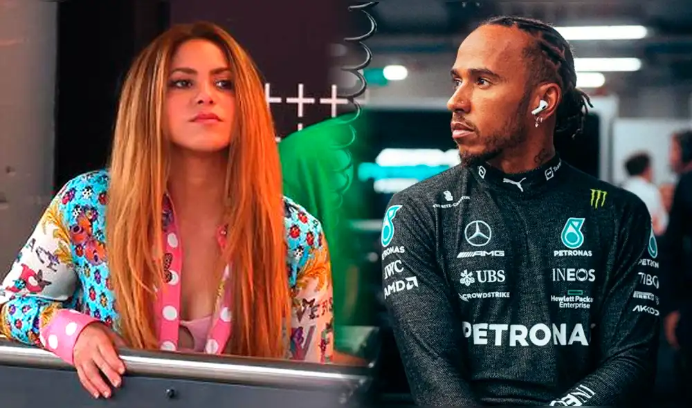 Shakira y Lewis Hamilton no han sido captados juntos nuevamente. Foto: Composición LR / ELLE / Instagram / Lewis Hamilton