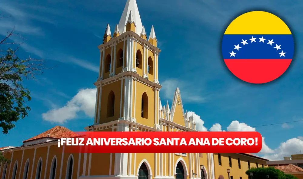 Santa Ana de Coro tiene poco más de 313 mil habitantes. Foto: composición LR/VPITV/Vecteezy